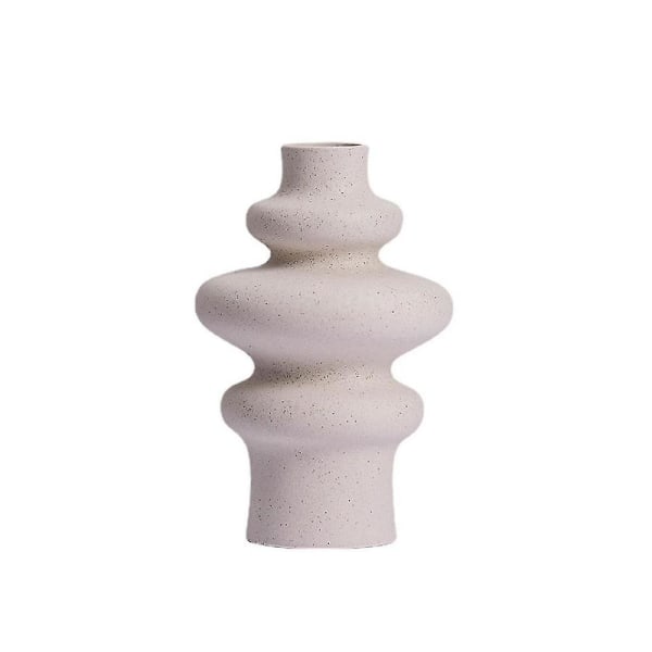 Keramiske vaser Moderne tørrede blomstervaser Dekoration til midterstykker Bryllup Middag Bord Fest Living Ro