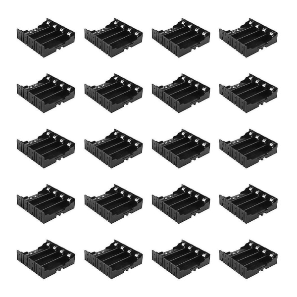 20stk Batteriholder Box Case Sort Til 4x 13,7v