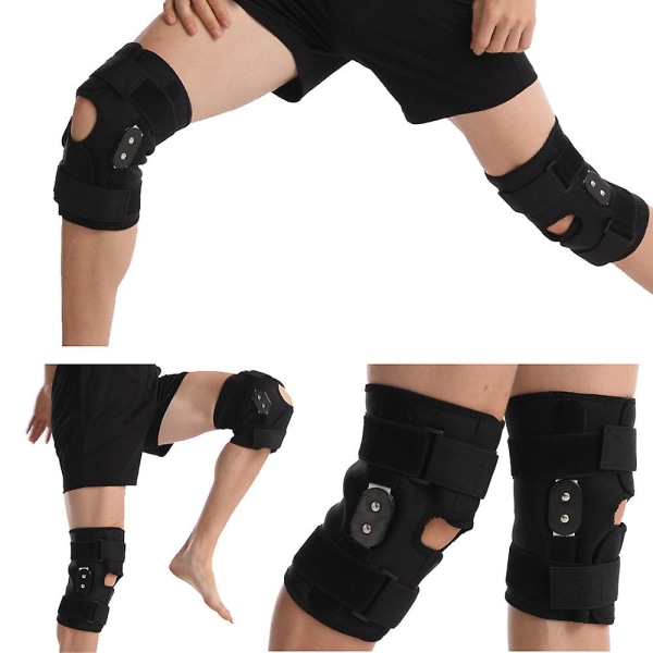 Dekompressionsknæbøjle, stabil støtte af knæet