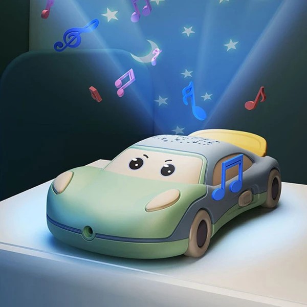 Projektori auto matkapuhelin lelu auto musiikki matkapuhelin projektori baby lelu auto vihreä green