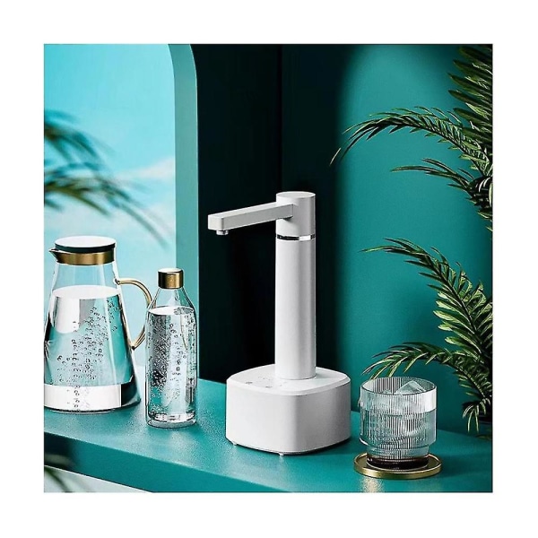 Automatisk vattendispenser Elektrisk vattenpump Med stativ USB Laddning 3-växlad Smart Vattenpump Dispe