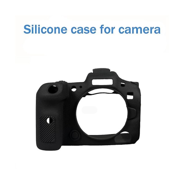 Kamerabeskyttende etui Tekstur Silikone etui Velegnet til R5c Full R5c spejlløst kamera sort