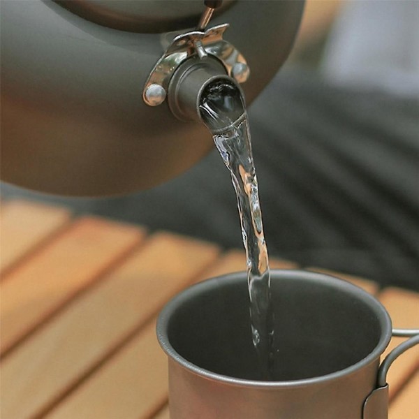 1,4 litran vesi kannettava ultrakevyt leirintävesi ulkona kahvipannu teekannu Kotivaellus ja piknik