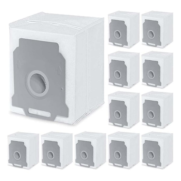 12-pack vakuumpåsar kompatibelt utbyte för Irobot Roomba I3,i4,i6