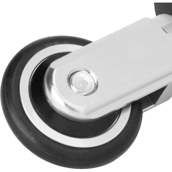 Sammenleggbar sykkel Enkelt hjul for sammenleggbar sykkelseterør Seterørshjul (svart og sølv) (1 stk)