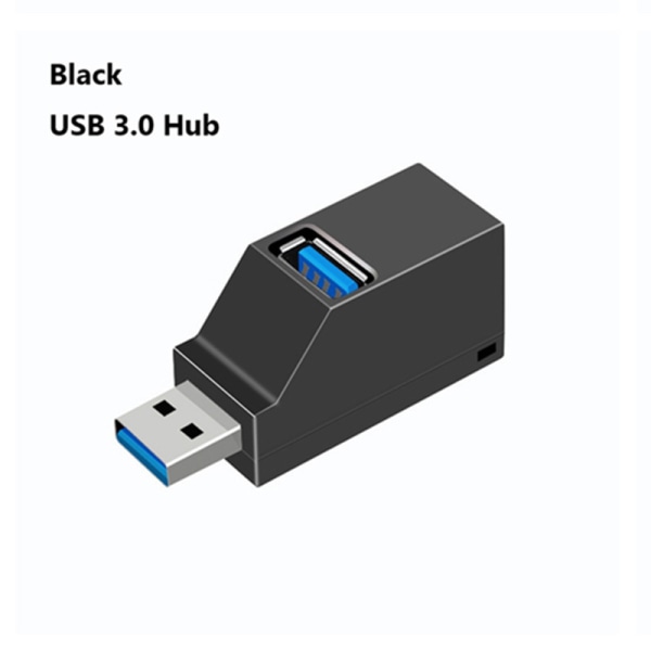 3-porters USB Hub, 2 ST USB 3.0 Hub, USB Splitter Adapter