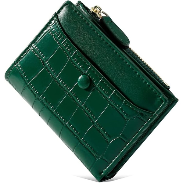 Mote lommebok for damer, lett oppbevaringsveske grønn