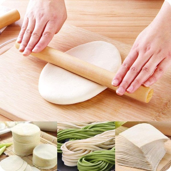Kagerulle, kagerulle uden håndtag til bagere, pasta 40 cm