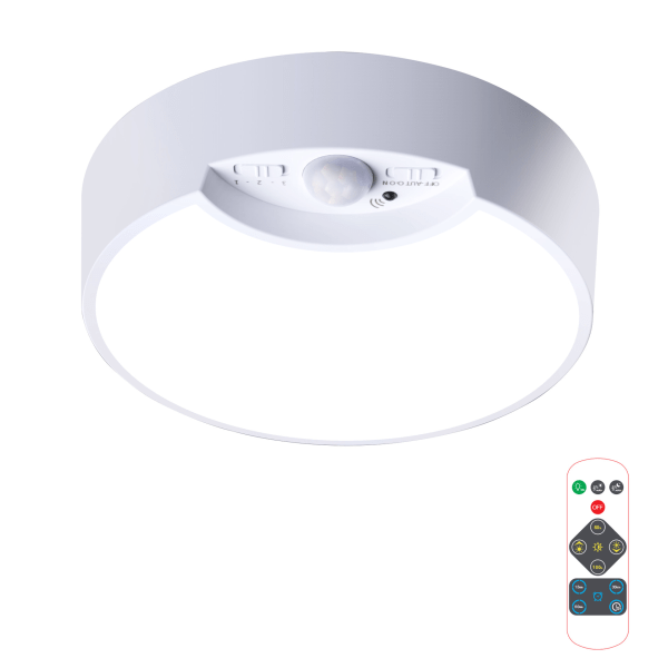 Vitt LED-ljus Takljus Takljus Vägglampa Vägglampa Taklampa med rörelsedetektor Rörelsesensor