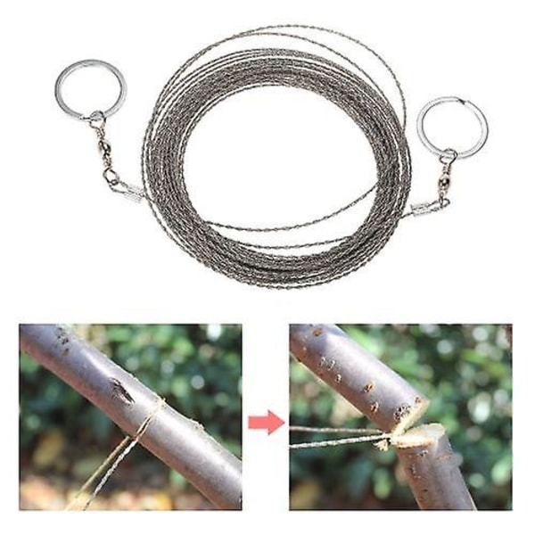 Wire Saw Camping Patikointi Survival Saw Outdoor Survival Tool Kit