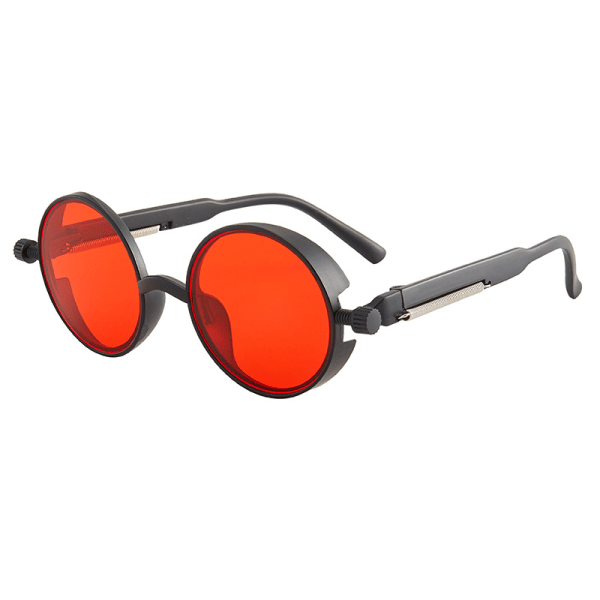 Steampunk Series Glasses Classic Vintage runde solbriller