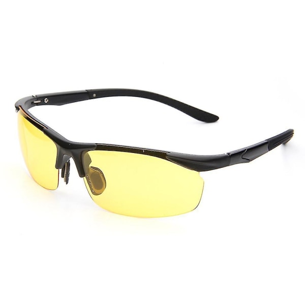 Polarized Night Vision UV-beskyttelse sykkelsolbriller for menn