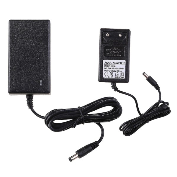 9v 1a 2a 3a 4a 5a 6a AC/for DC Adapter Switch Power för LED-ljusremsa 5,5x2,1-2,5mm hankontakt