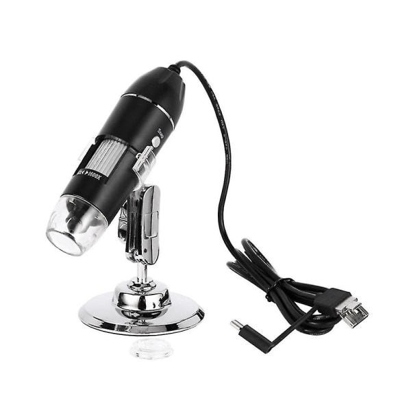 1600x digitalt mikroskop kamera 3i1 usb bærbart elmikroskop til lodning Led forstørrelsesglas til C