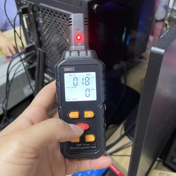 Strålingsdosimeter EMF Elektromagnetisk radioaktiv tester
