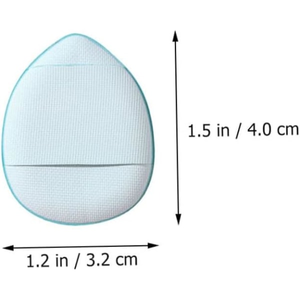 Minipuff sminkeverktøy, fingersminkepuffer (15 stk)