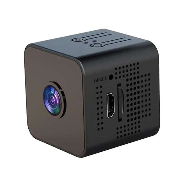 1080p Wifi-kamera Rörelseljuddetektor Kontor, nattseende inomhuskamera Bilkameror för Surveilla