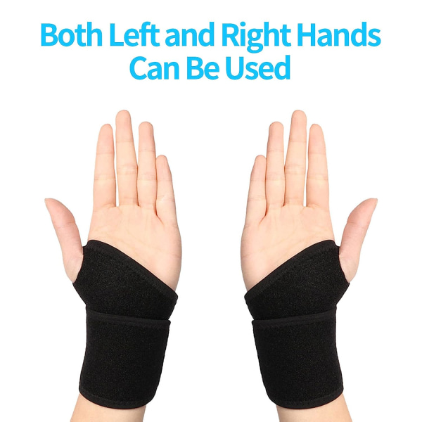 Handledsstöd 1 par, vänster och höger handledsremmar