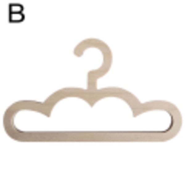 Cloud Barnerom Klesstativ i massivt tre Kreativt dekorativt babyklesstativ i tre