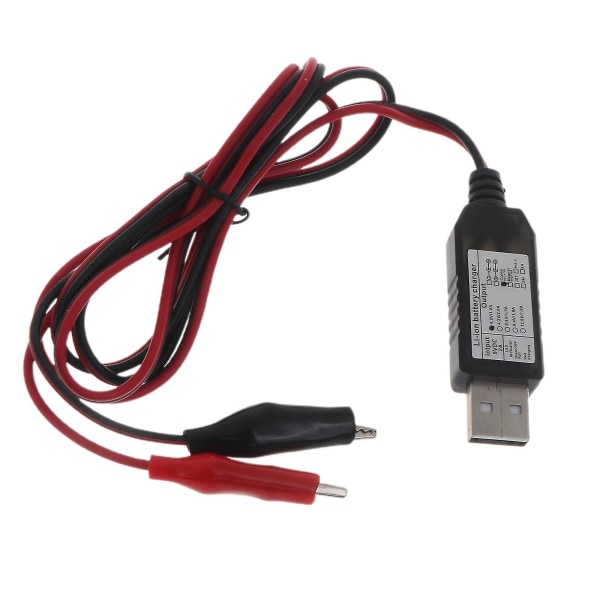 Universal USB laddningskabel för 3,7v 14500 16340 uppladdningsbar batteriladdare