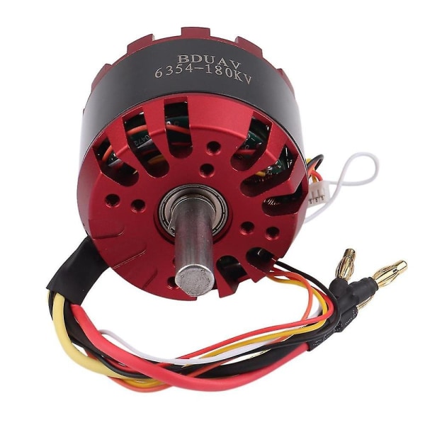 6354 180kv 2300w 3-10s Outrunner børsteløs sensormotor til firehjulsbalancering elektrisk skatebo