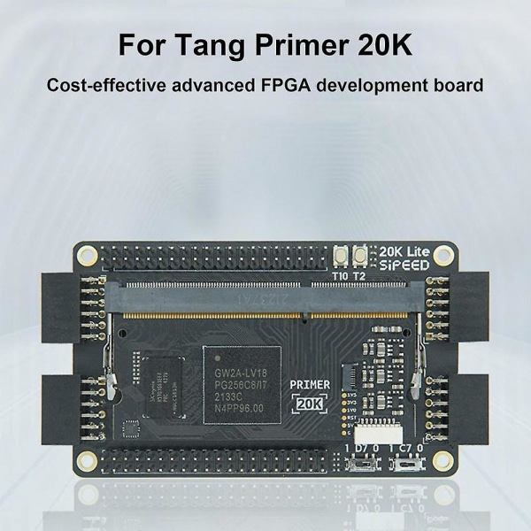 Tang Primer Core Board + rv Debugger Module + USB kaapeli + 2,54 mm kaapelisarja Ddr3 Gw2a Fpga Learning Co