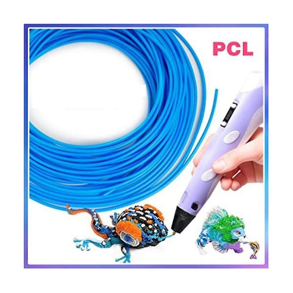 Pcl, 10 M styck - Pcl Filament 1,75 Mm, färger set för låga temperaturer, 3d barn'
