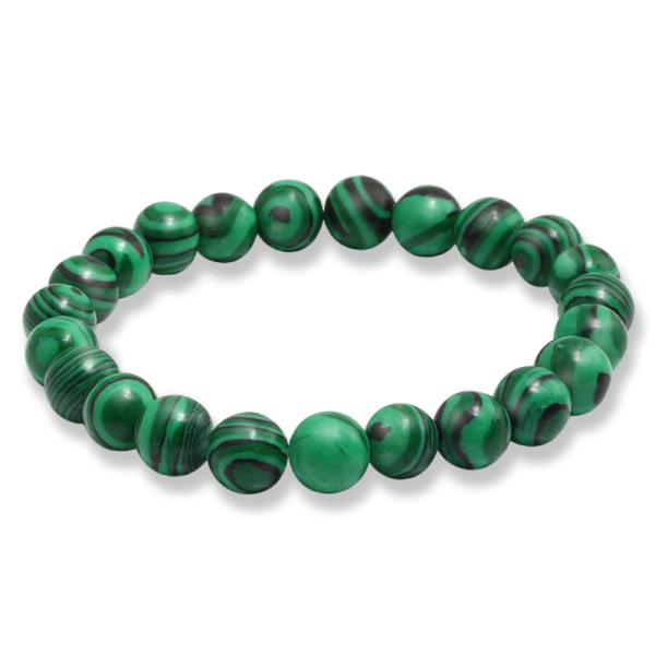 Amber Beads Armbånd Naturstein Armbånd unisex green