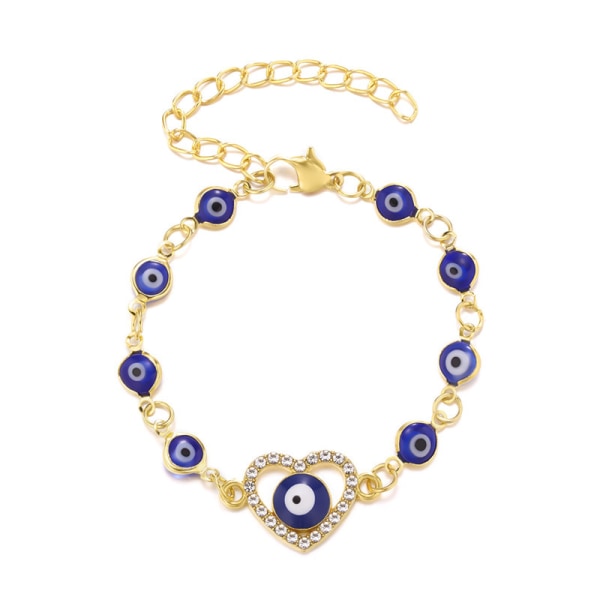 Evil Eye Armband Guld