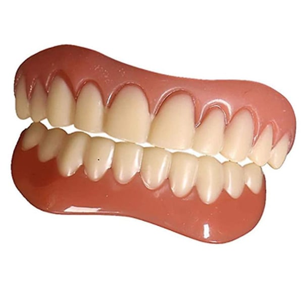 Midlertidige tandproteser med kunstige tænder