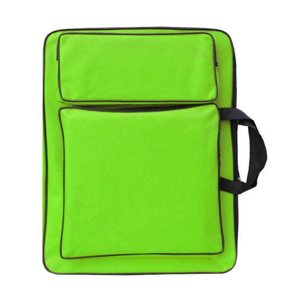 Kunst forsyninger tegnebræt taske, rygsæk, tegnetaske green