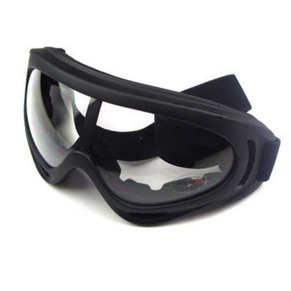 2 stk skibriller for barn, UV-beskyttelse og anti-dugg linse for barn og ungdom, sfærisk linse snowboard Clear