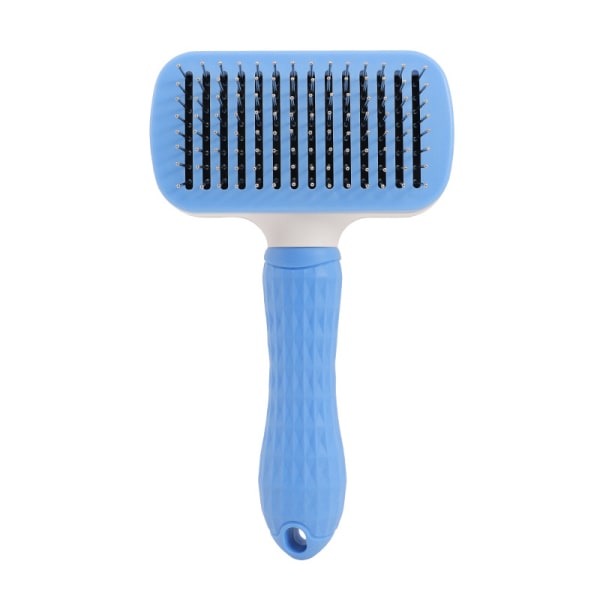 Innovative Self-Cleaning Lick Brush for Pets Blue