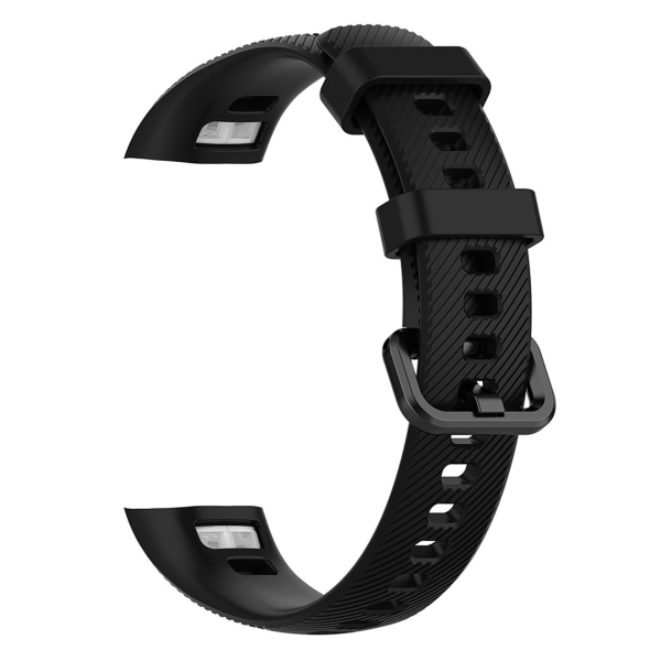 Huawei Honor Band 4/5 Smart Watch erstatningsarmbånd Silikone håndledsrem [sort]