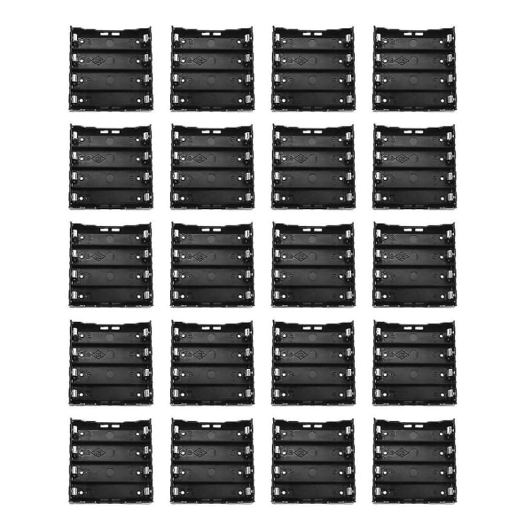 20stk Batteriholder Box Case Sort Til 4x 13,7v