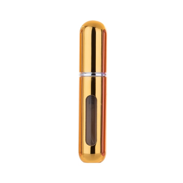 6ml botten direktfyllande parfymflaska bärbar cirkulerande ultrafin finfördelad sprayflaska resepåfyllningsflaska (guld)