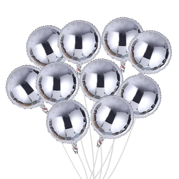 10 st rund heliumballong