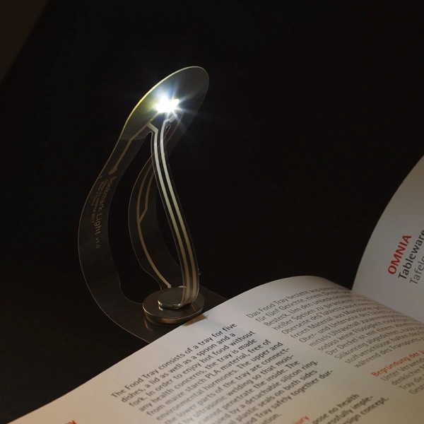 Læselys Bogmærke Bogmærke læselys LED klip bog lys kreativ bogmærke lys øjenbeskyttelse