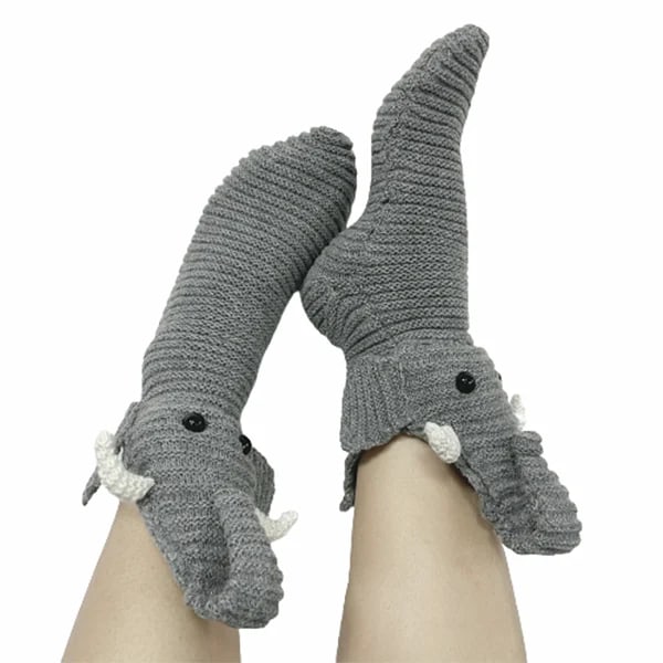 Sjove sokker til kvinder, nyhed krokodille golf sokker 3D strikkede sokker FARVE