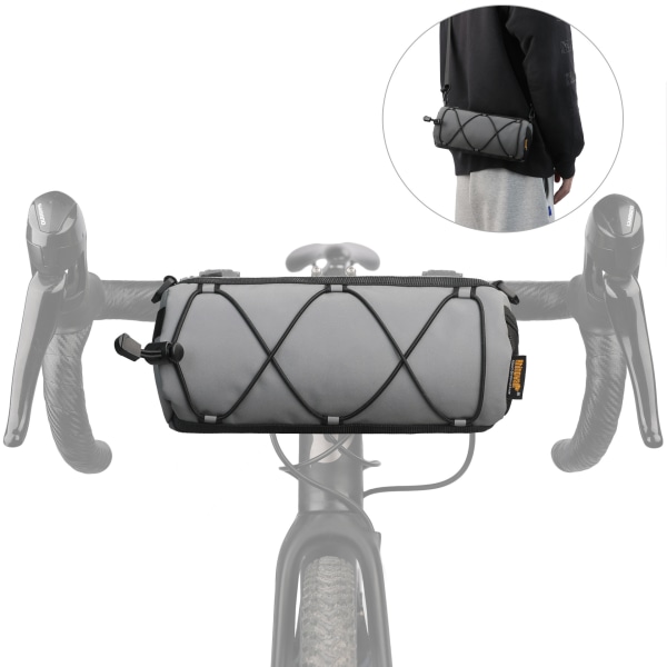 2,4l sykkelveske bærbart styre med høy synlighet reflekterende eller andre farger Mtb landeveissykling Sykkelramme Rørveske