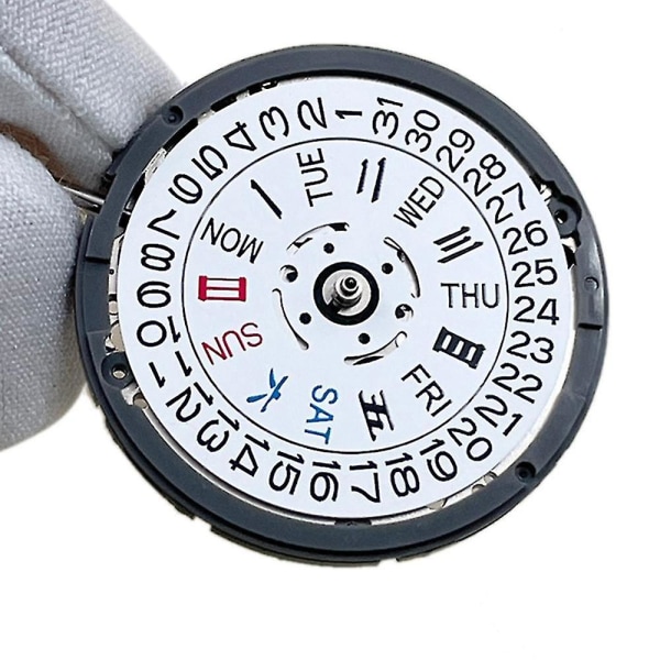 Klockan 3.8 Nh36a Automatisk watch Självuppdragande Mekanisk Datum/dag Inställning 24 Juveler Repla