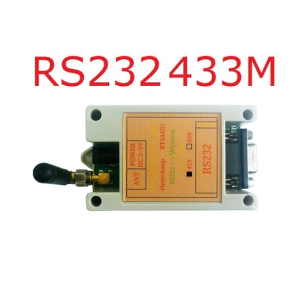 Rs485 Rs232 USB trådlös sändtagare 20dbm 433m sändare och mottagare Vhf/uhf radiomodem(rs232)