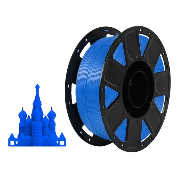 Ender 3d-skrivare Pla Filament 1,75 mm 1kg/2,2lbs Filament Dimensionsnoggrannhet +/- 0,02 mm, blå
