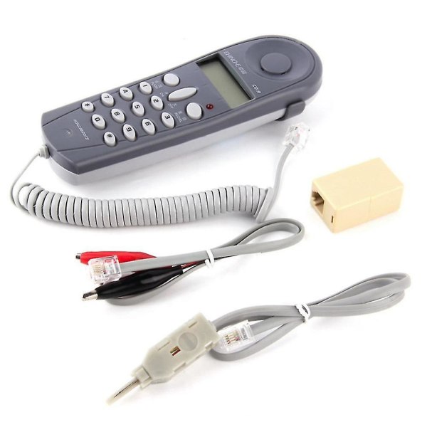 Puhelinpuhelimen puskutesti Testi Lineman-työkalu Set Laite C019 Tarkista puhelinlinja