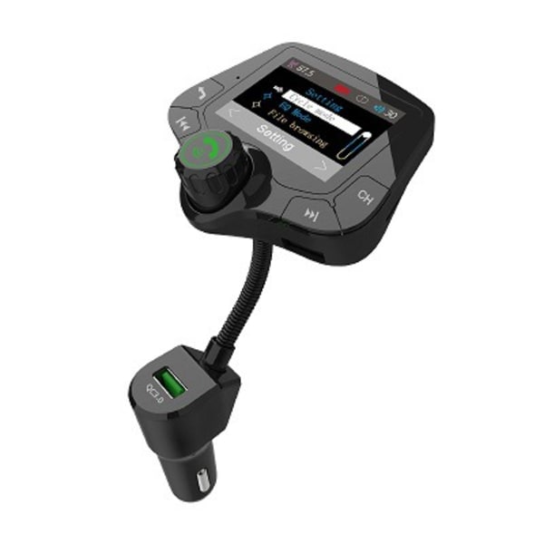 Stor skærm Bil Bluetooth MP3-afspiller Bil Bluetooth FM-sender Bluetooth USB Biloplader
