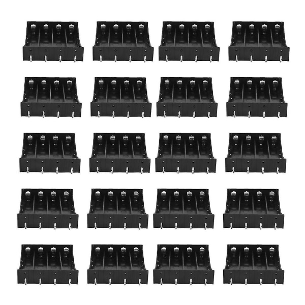 20stk Batteriholder Box Case Sort Til 4x 13,7v