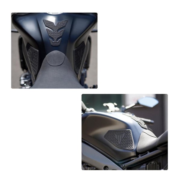 6x skridsikre motorcykel-klistermærker til brændstoftank i siden Vandtæt gummiklistermærke til Mt-09 Mt09 2021