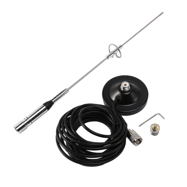 Nl-770s Vhf/uhf Antenner + Obile Car Magnetic 5m Rg58 Coax Kabel