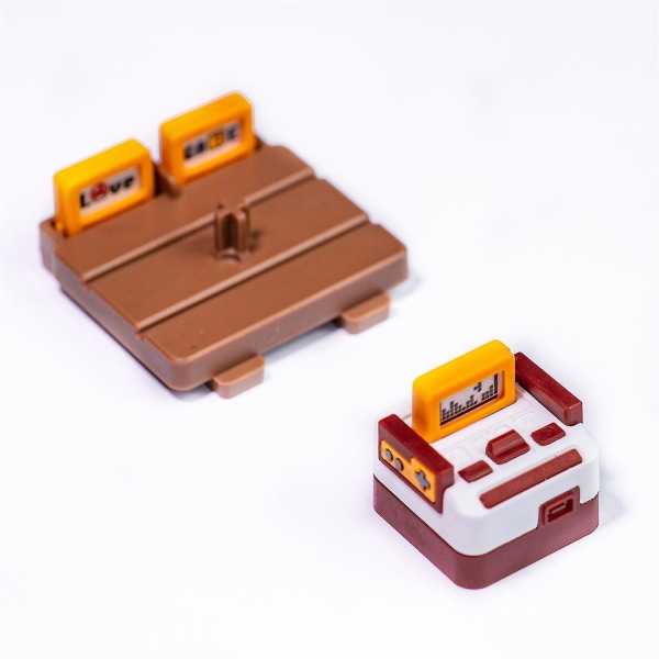 Mini Fc Famicom Plast Keycaps R4 Keycap För Cherry Mx/korskolumnaxel