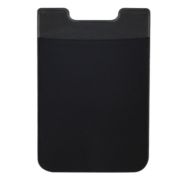 Universal Mobil lommebok/kortholder - Selvklebende sort Sort